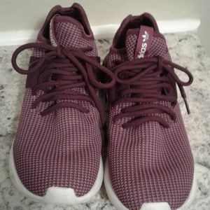 Purple Adidas Tubular